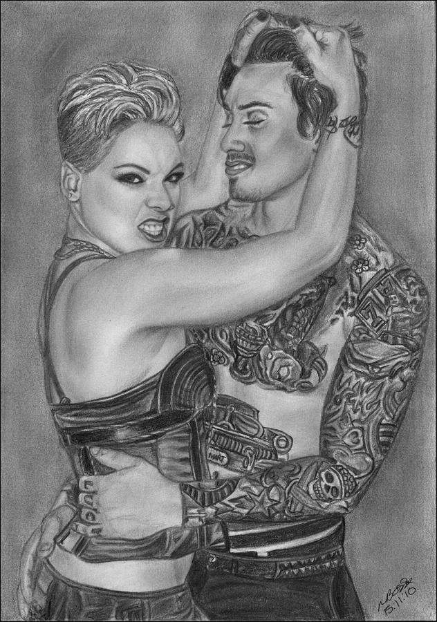 632x900 pink and carey drawing - Pink Drawings
