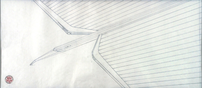 700x307 Pink Floyd, 'the Wall', Drawing - Pink Floyd Drawing