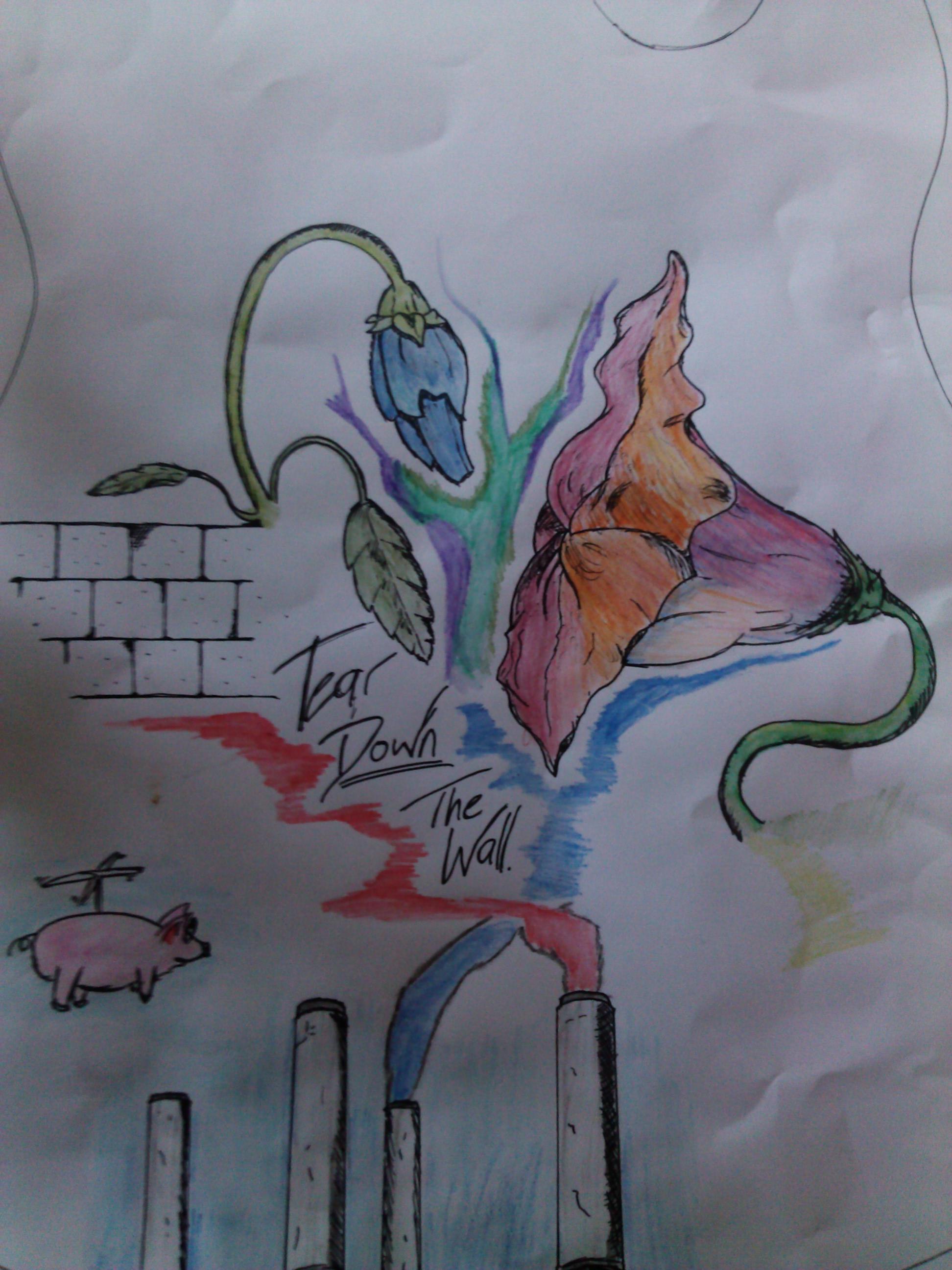 1944x2592 Pink Floyd - Pink Floyd Drawing
