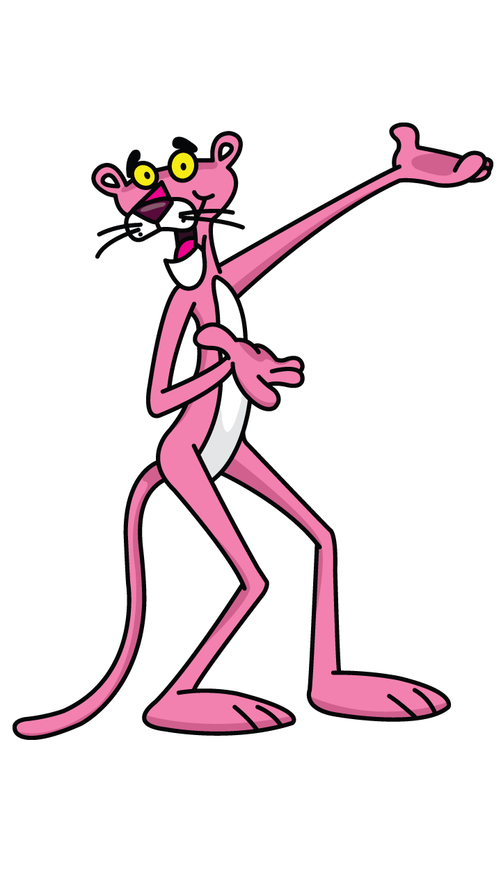 720x1280 Drawissimo Kids How To Draw - Pink Panther Drawing