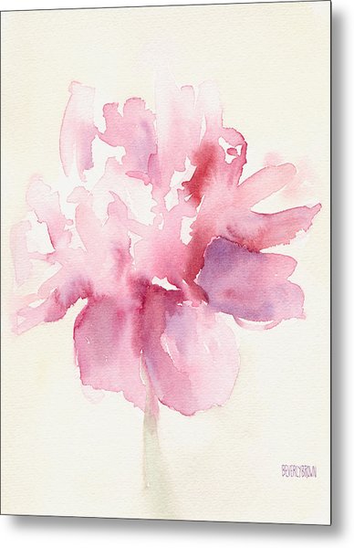 388x600 Pink Peony Watercolor Paintings Of Flowers Painting - Pink Peony Drawing