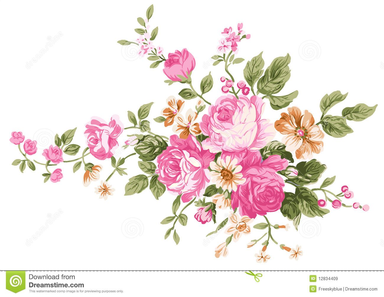 1300x1005 peony pictures art drawing of beautiful peony and green leaves - Pink Peony Drawing