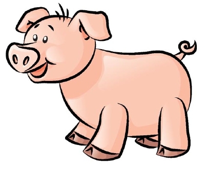 400x330 how to draw a pig howstuffworks - Pink Pig Drawing
