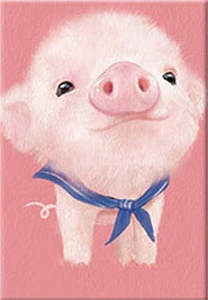 421x606 thf hot new diy diamond painting kit crystals - Pink Pig Drawing