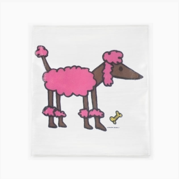 630x630 pink poodle laurie jo designs - Pink Poodle Drawing