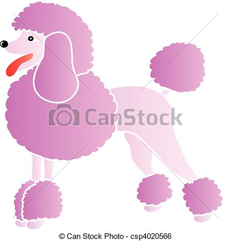 450x470 pink poodle - Pink Poodle Drawing