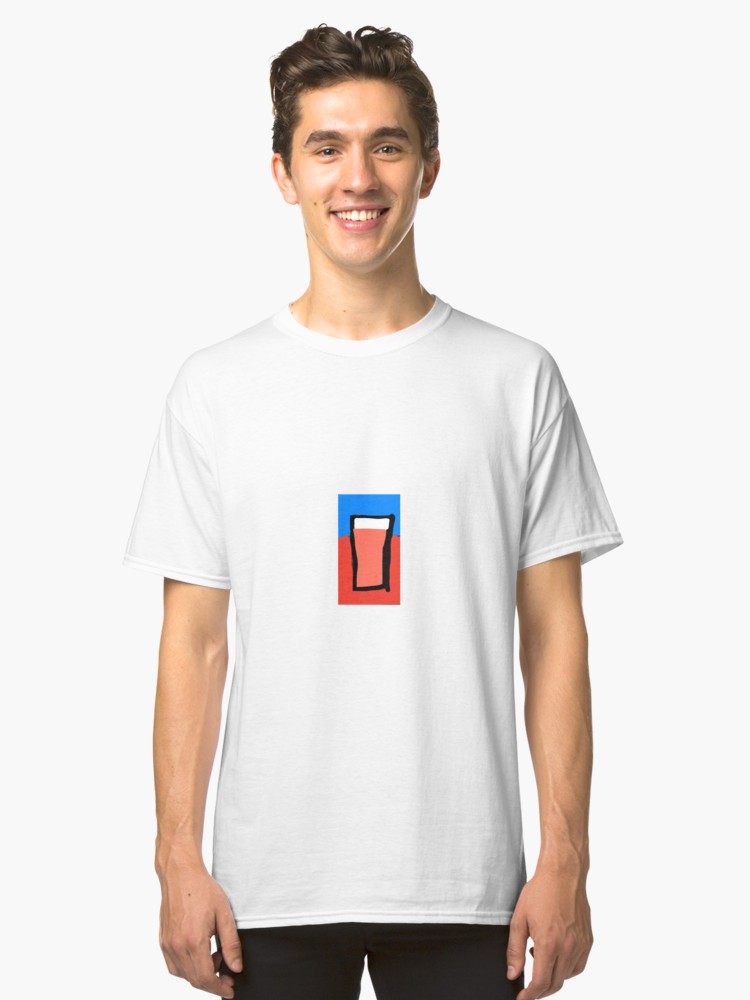 750x1000 Rubbish Pint Of Beer Drawing T Shirt - Pint Of Beer Drawing