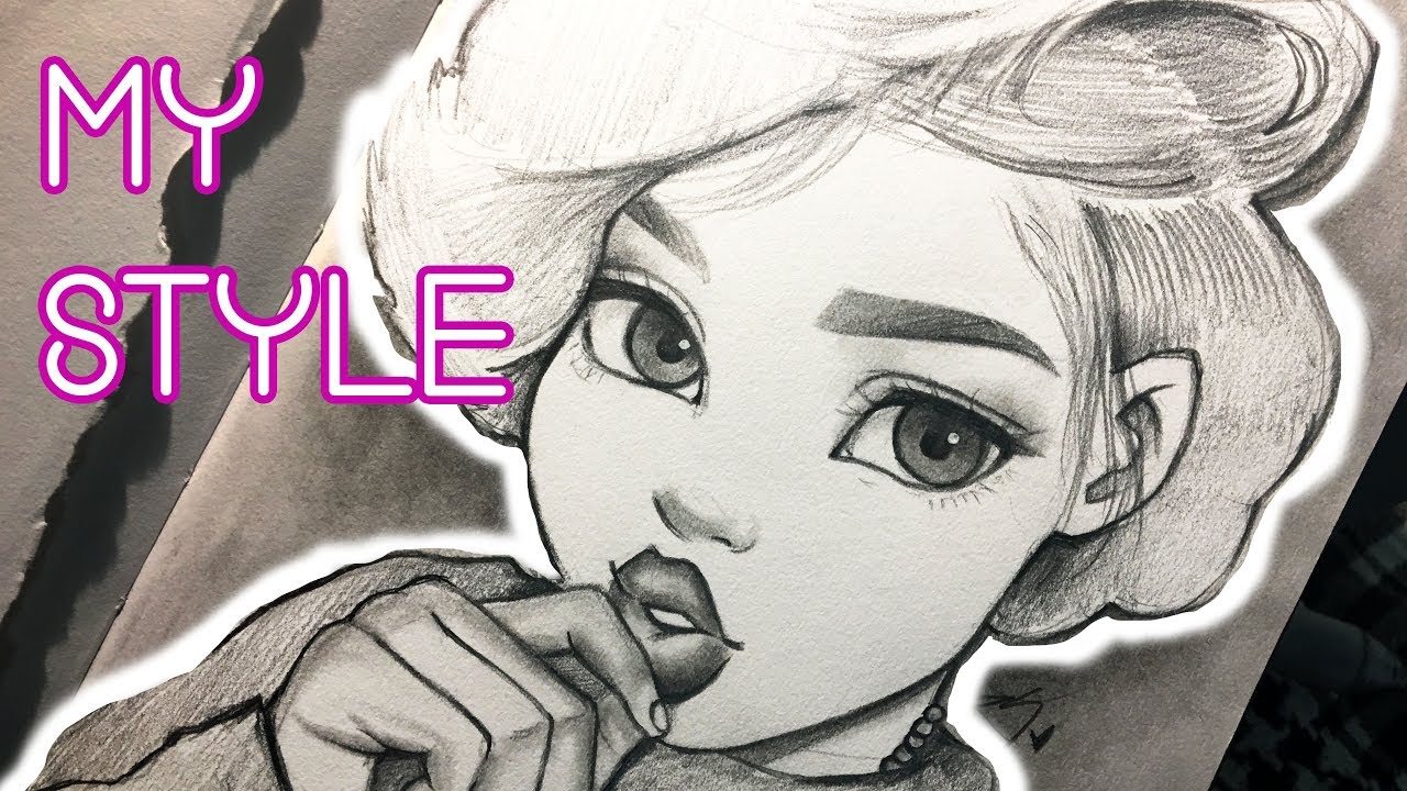 1280x720 drawing in my style speed drawing - Pinterest Drawings