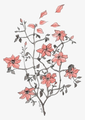 300x422 flowers tumblr png images png cliparts free download on seekpng - Pinterest Flower Drawings