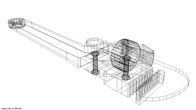 676x380 Mechanical Handtools - Pipe Wrench Drawing