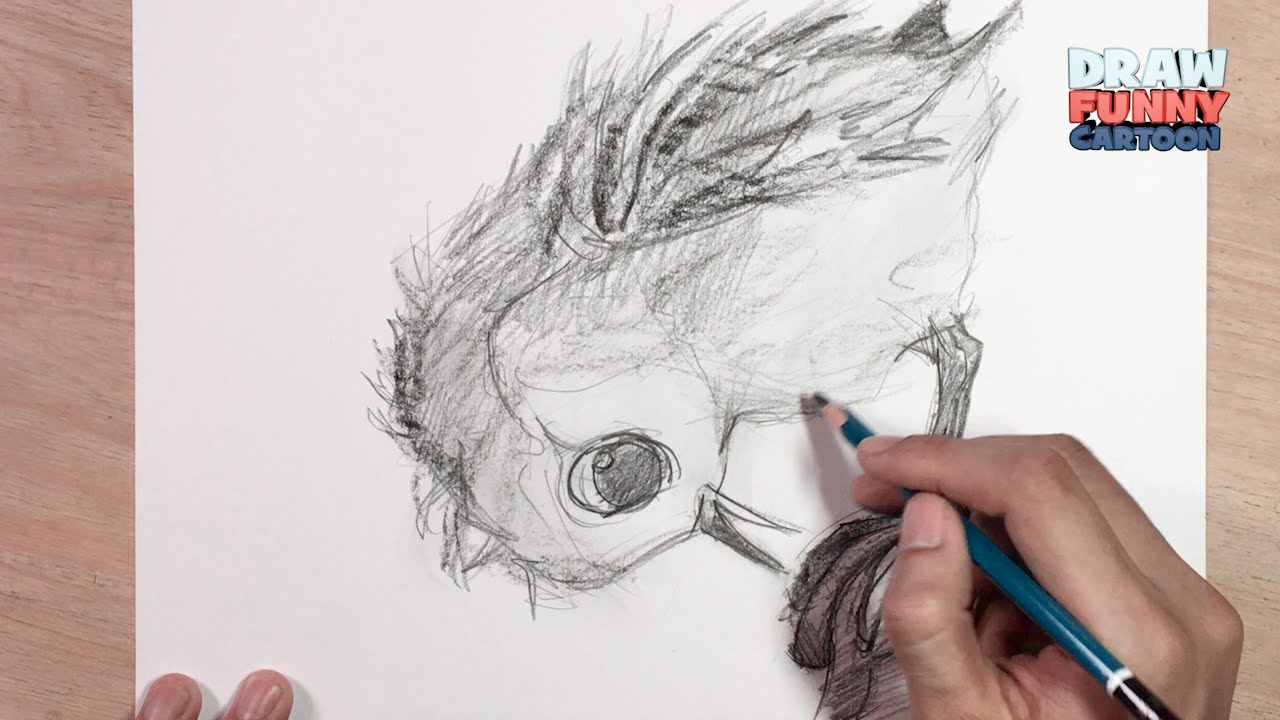 1280x720 how to draw piper from the pixar - Piper Drawing