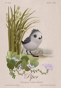 210x300 piper drawing disney pixar short movie poster film art print - Piper Drawing