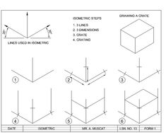 235x188 best isometric images geometry, perspective, drawing techniques - Piping Isometric Drawing Exercises Pdf