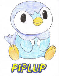 194x250 My Piplup Drawing Number - Piplup Drawing