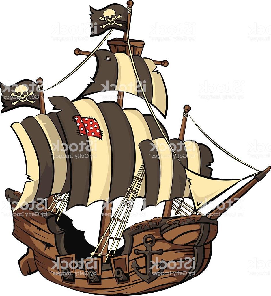 939x1024 Hd Pirate Ship Drawing Vector Pictures Free Vector Art, Images - Pirate Boat Drawing