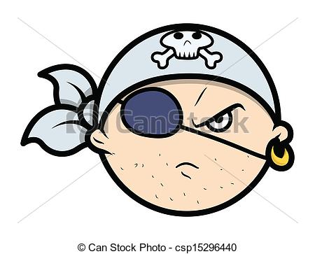 450x363 Pirate Boy - Pirate Cartoon Drawing