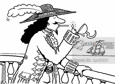 400x292 Pirates' Hook Cartoons And Comics - Pirate Cartoon Drawing