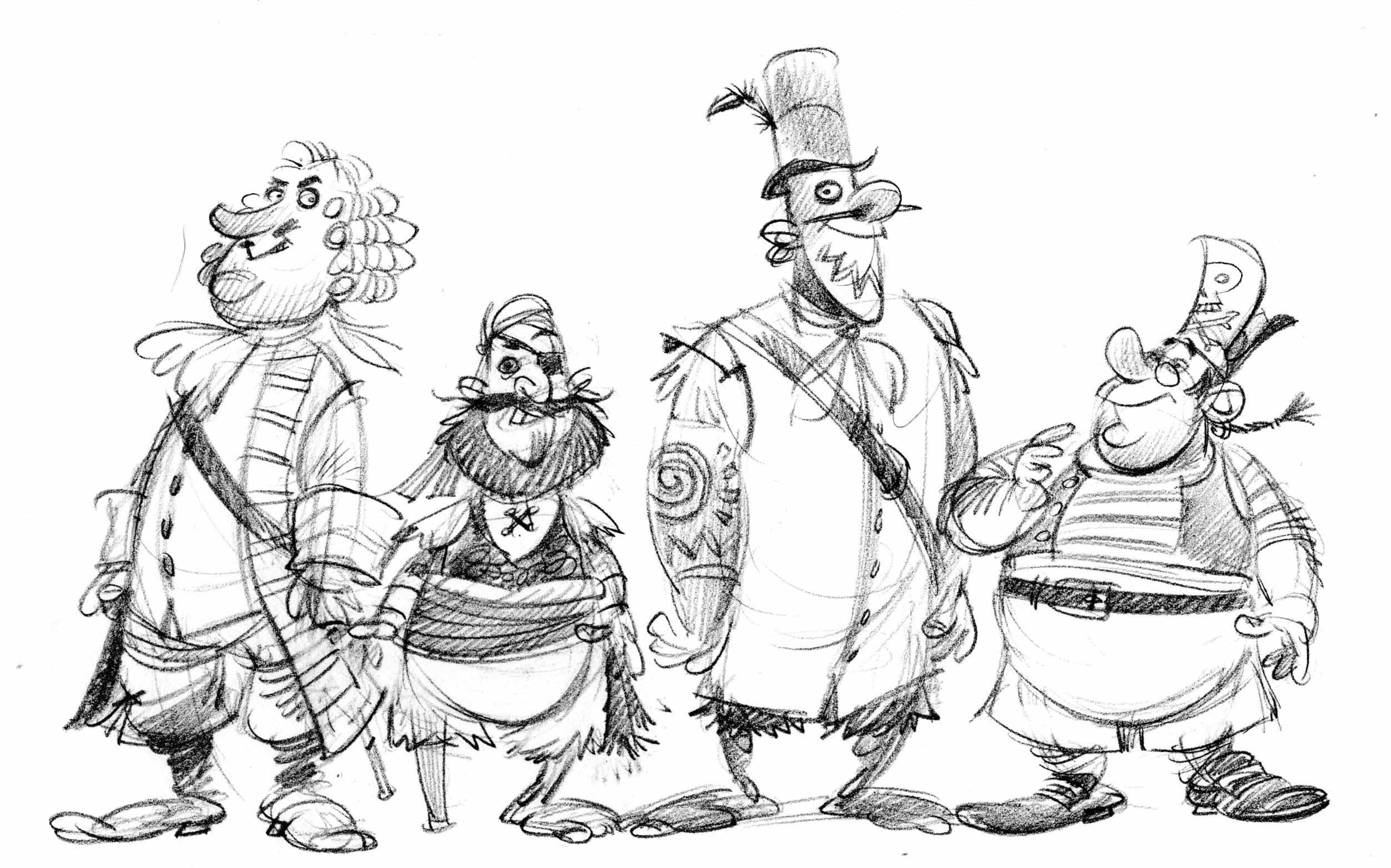 2504x1563 Pirate Drawing Beautiful Image Drawing Skill - Pirate Drawing