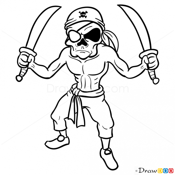 Pirate Drawing At Explore Collection Of Pirate Drawing 0442