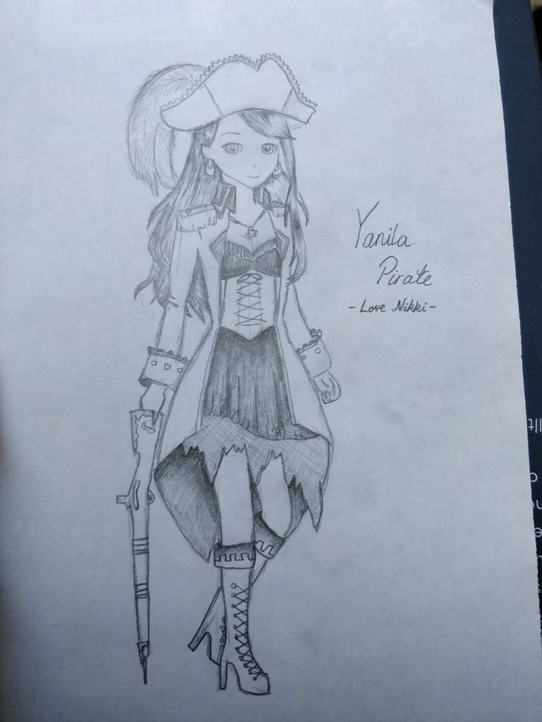 768x1024 Yanila Pirate Drawing Love Nikki Dress Up Queen Amino - Pirate Drawing