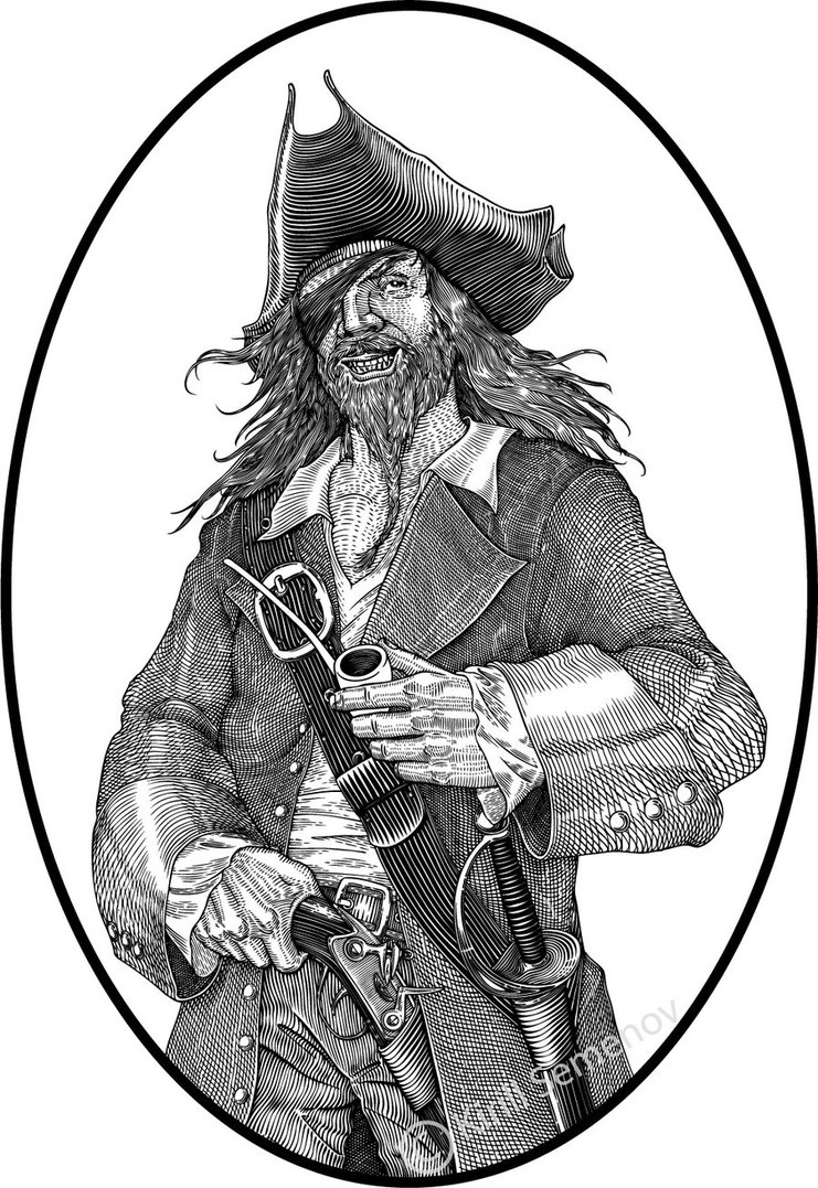 Pirate Drawing At Explore Collection Of Pirate Drawing 8719