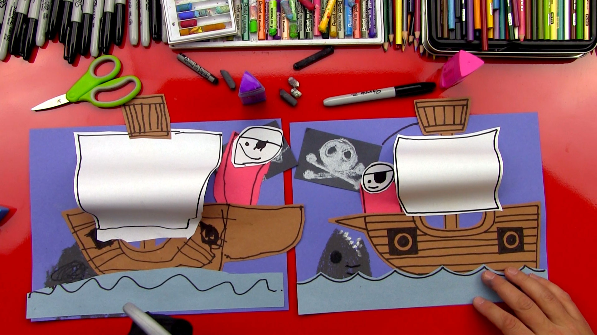 1914x1075 How To Draw A Pirate Ship - Pirate Drawing For Kids