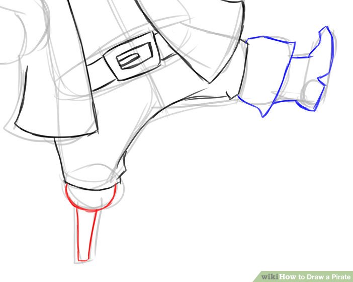 702x560 How To Draw A Pirate - Pirate Drawing Pictures