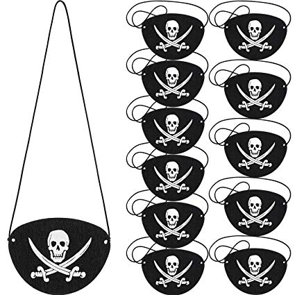425x425 tatuo pack pirate eye patches black felt one eye - Pirate Eye Patch Drawing