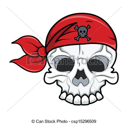 450x437 Pirate Skull Tattoo - Pirate Face Drawing