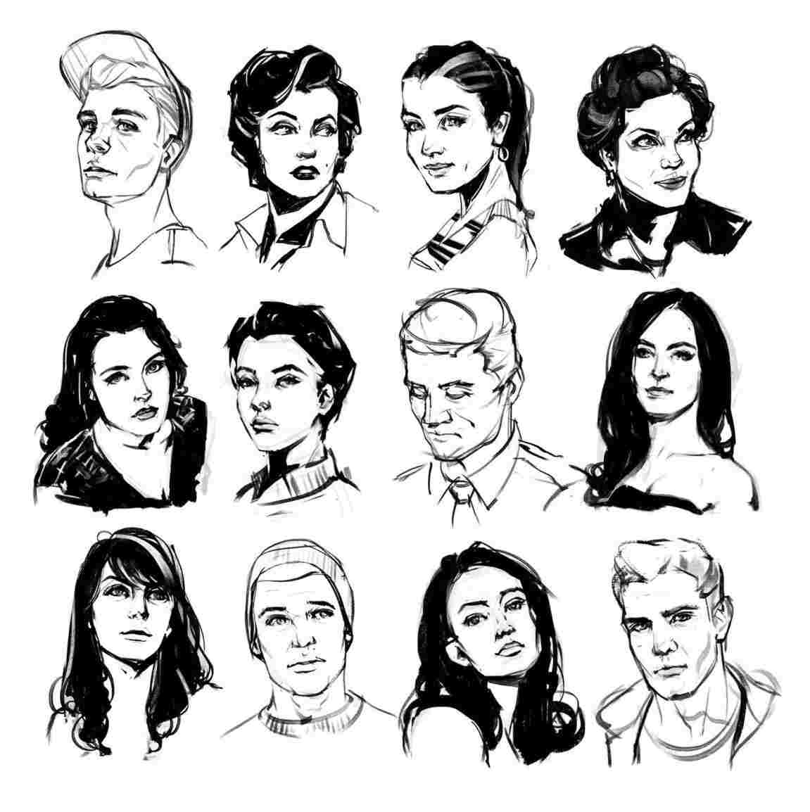 1151x1154 Cool Female Pirate Face Drawings - Pirate Face Drawing