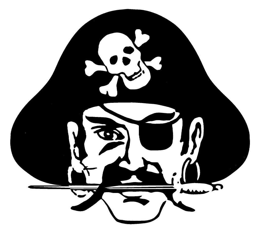 1016x932 Pirate Face Clipart - Pirate Face Drawing