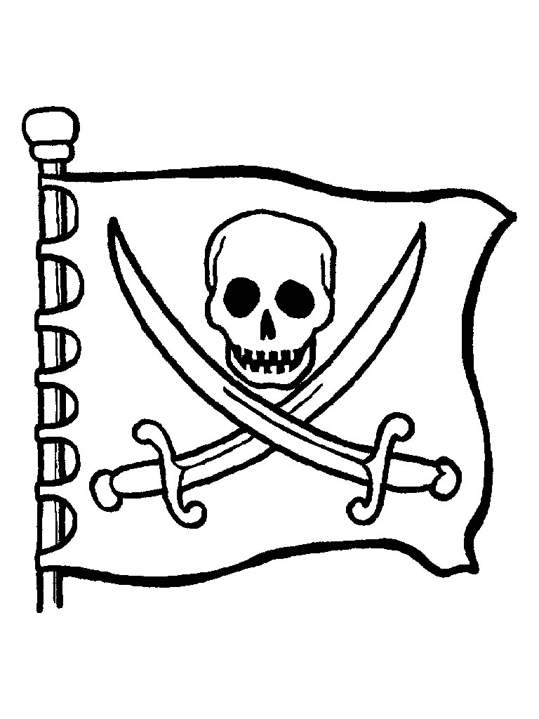 768x1024 Pirate Flag - Pirate Flag Drawing