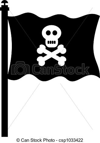 329x470 Pirate Flag Clipart - Pirate Flag Drawing