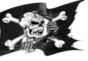 300x210 shutterstockrhshutterstockcom pirate pirate flag drawing flag - Pirate Flag Drawing