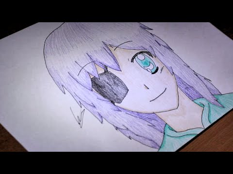 480x360 How I Draw Purple Pirate Girl - Pirate Girl Drawing