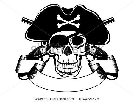 450x344 pirate hat drawing - Pirate Hat Drawing