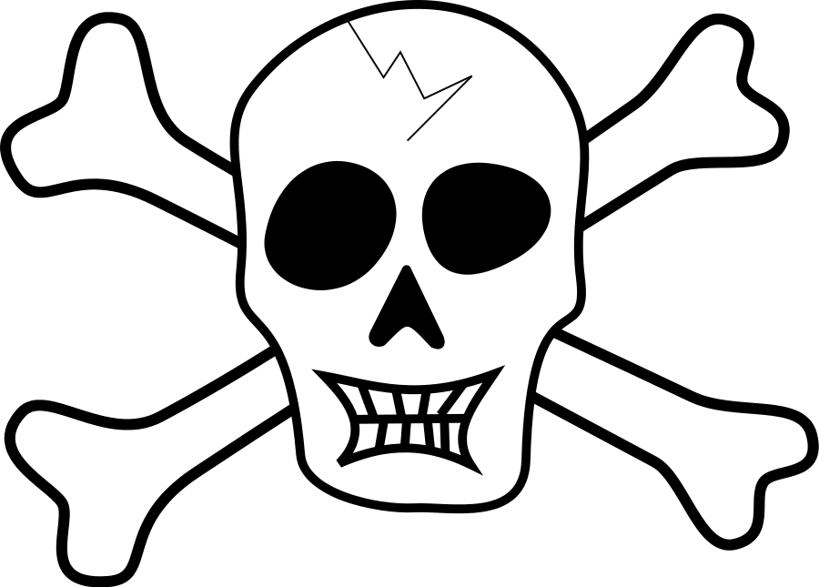 900x645 drawing chrome pirate skull transparent png clipart free - Pirate Hat Drawing
