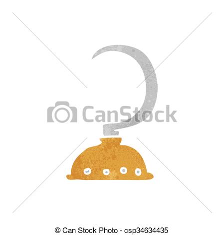 449x470 freehand retro cartoon pirate hook vectors - Pirate Hook Drawing