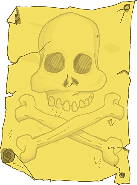 Pirate Map Drawing