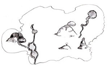 350x224 How To Draw A Pirate Map - Pirate Map Drawing