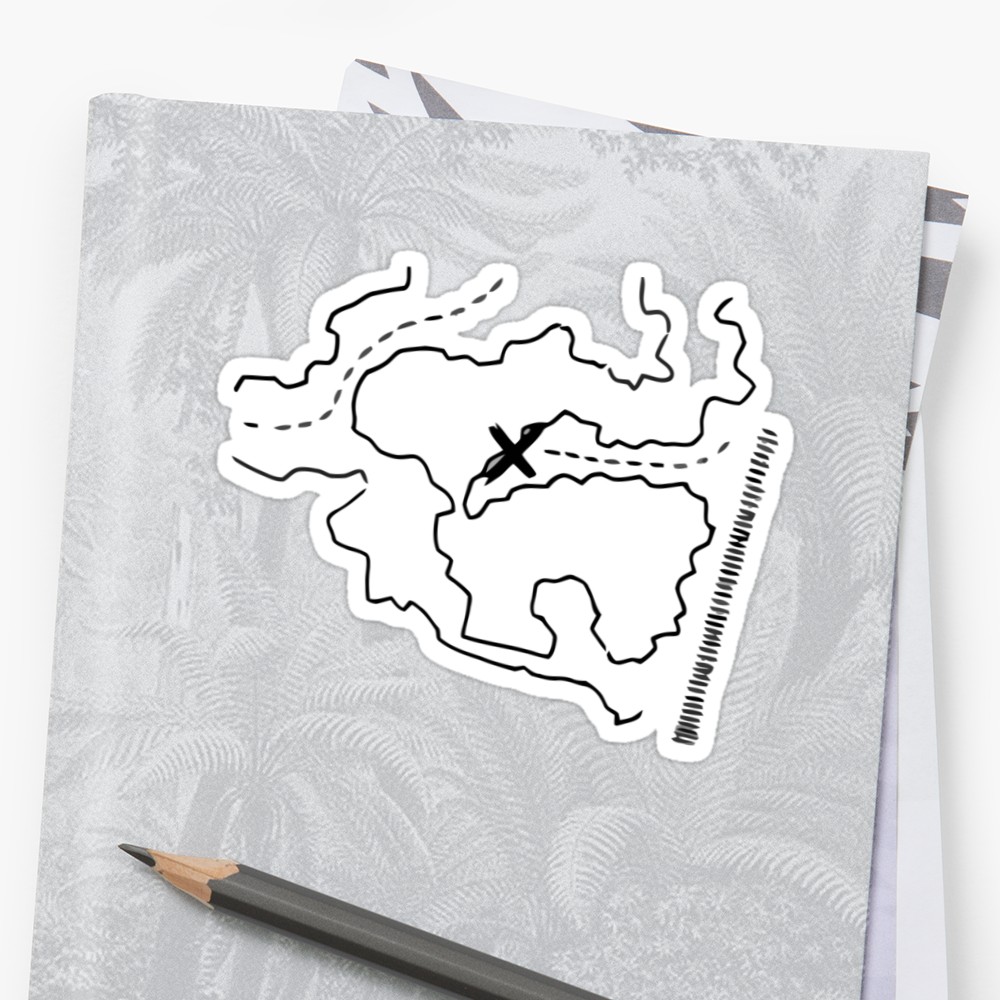 1000x1000 Life Is Strange Before The Storm - Pirate Map Drawing