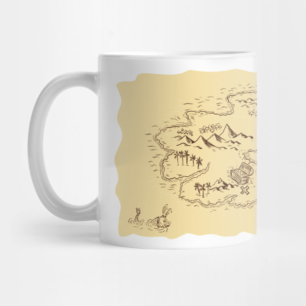 630x630 pirate treasure map sailing ship drawing - Pirate Map Drawing