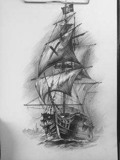 236x314 ship a see pirate ship drawing, pirate - Pirate Ship Drawing