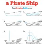 150x150 Odd Easy Boats To Draw How A Pirate Ship Really Drawing Tutorial - Pirate Ship Drawing Easy