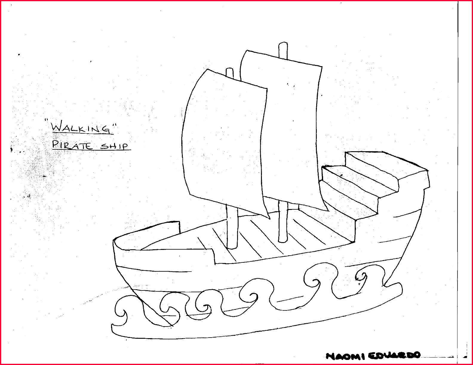 1584x1224 ship drawing easy ship drawing easy - Pirate Ship Drawing Easy