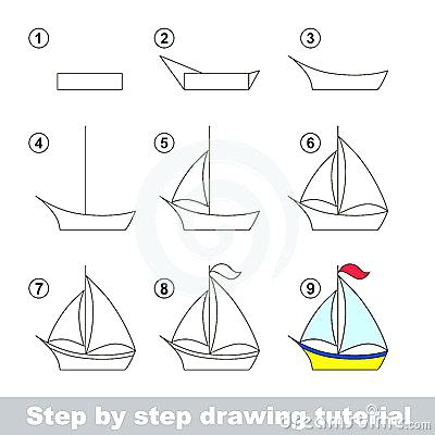 400x400 How To Draw A Boat Simple Drawing Of A Boat How To Draw A Pirate - Pirate Ship Drawing Easy