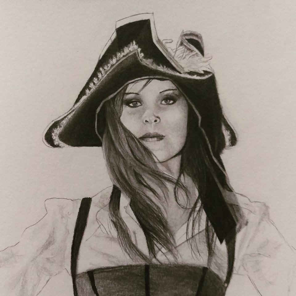 960x960 art contest pirate wench theme d steemit - Pirate Wench Drawing