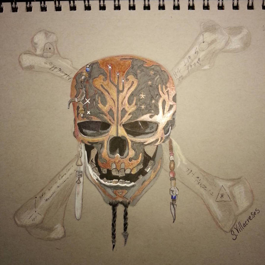 894x894 pirates of the caribbean skull drawing - Pirates Of The Caribbean Skull Drawing