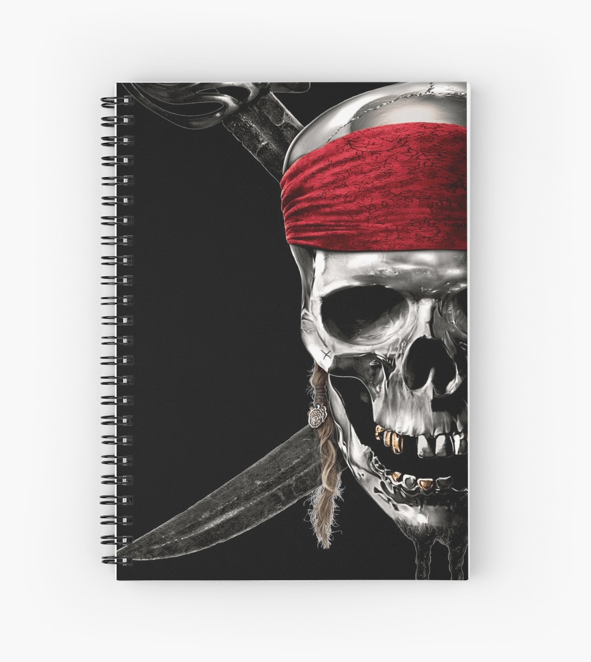 1171x1313 skull pirates of the caribbean spiral notebooks - Pirates Of The Caribbean Skull Drawing