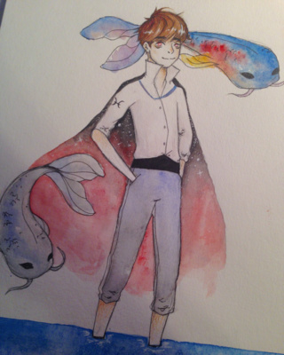 320x400 pisces - Pisces Drawing